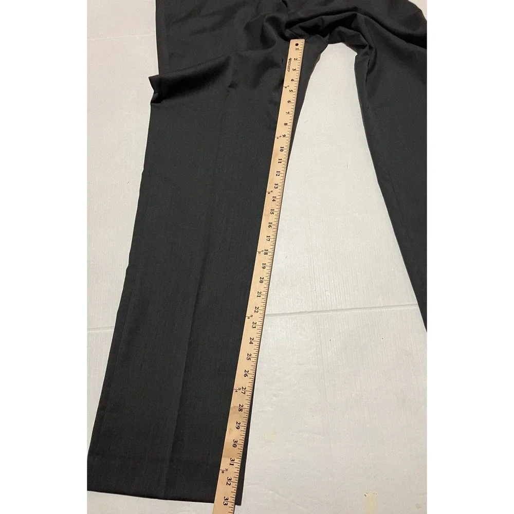 Banana Republic Dress Pants Mens 36x33 Charcoal Gray Modern Slim Fit‎ Lanificio